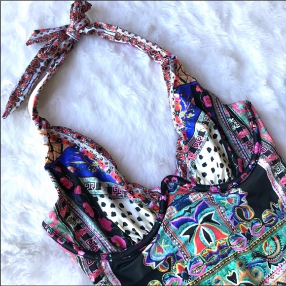 NEW Camilla About A Girl Halter Swimsuit - Picture 5 of 7